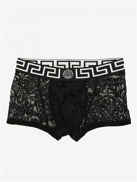 men lace underwear versace|Versace men underwear on sale.